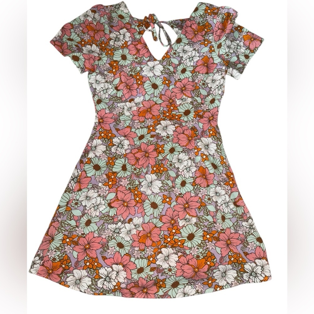Vero Moda A-Line floral mini dress